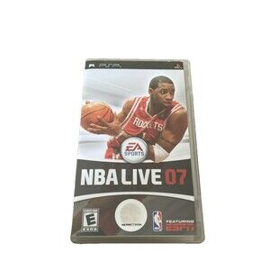 NBA Live 2007, 2006, Sony PSP, Playstation Portable - CIB-Complete W/Manuel